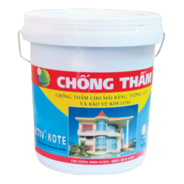 Chống thấm đen gốc BITUM nhựa đường ACTIV Kote 18L